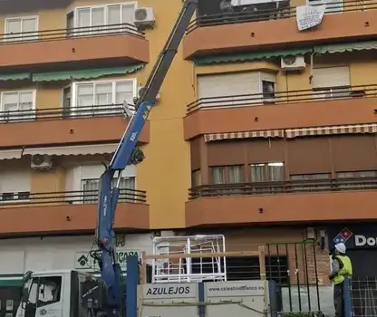 Servicio de pluma